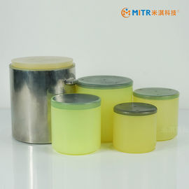 폴리우레탄 실험실 가늠자 공 선반 50ml - 500ml 수용량을 위한 젖은 분쇄기 단지