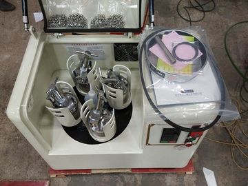 진공 스테인리스 단지를 가진 실험실 공 선반