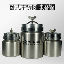 0.5-3L 수용량 2 스테인리스 단지를 가진 수평한 롤러 공 선반 분쇄기