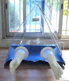 PVC 실험실 글로브 박스, 시험 수사를 위한 Captair 피라미드 장갑 부대