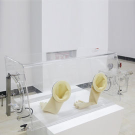 아크릴 질소 글로브 박스, 의학 실험실 연구 비활성 기체 글로브 박스
